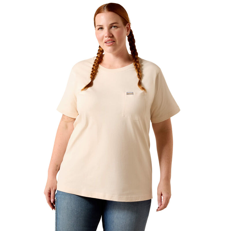 Rebar Cotton Strong Anvil Logo T-Shirt Front Plus