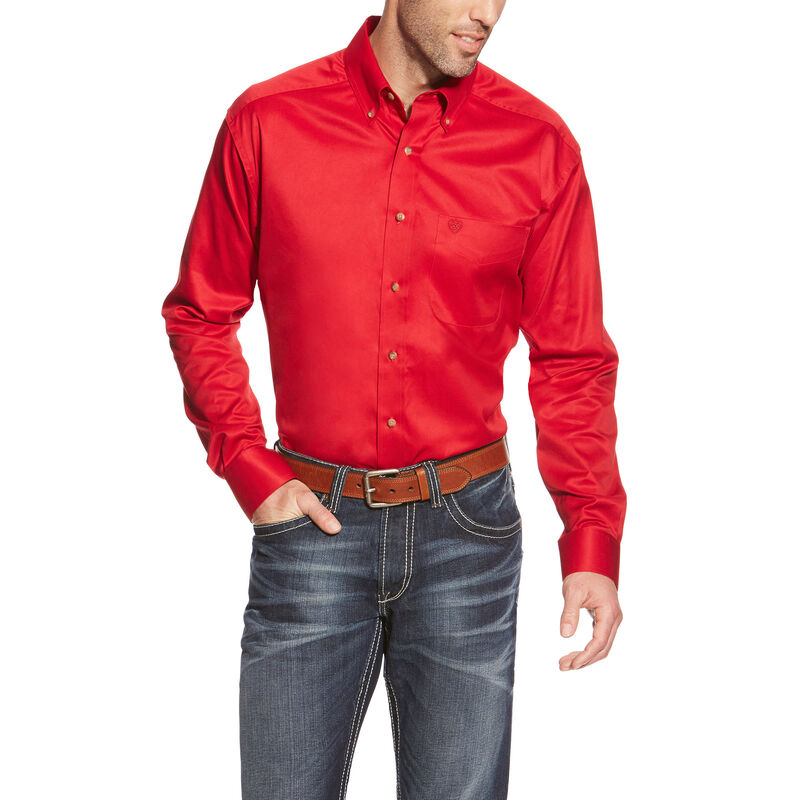 Solid Twill Classic Fit Shirt