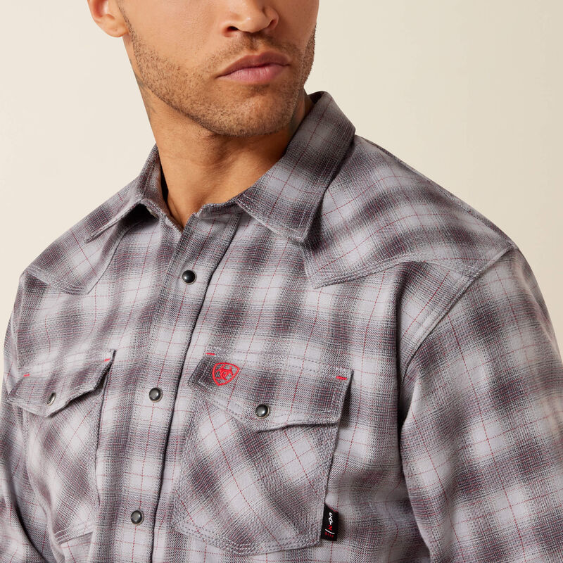 FR Rob Retro Fit Snap Work Shirt 01