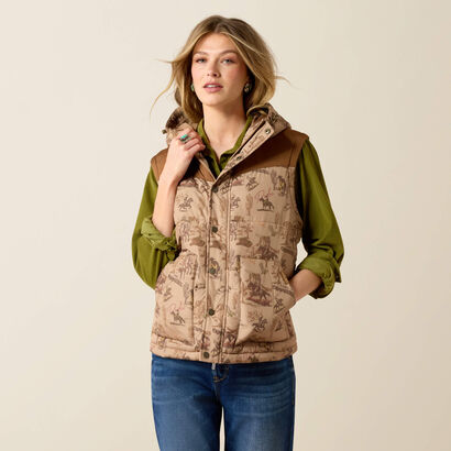Frontier Puffer Vest Front