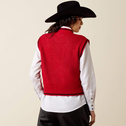 Taylor Sweater Vest Back