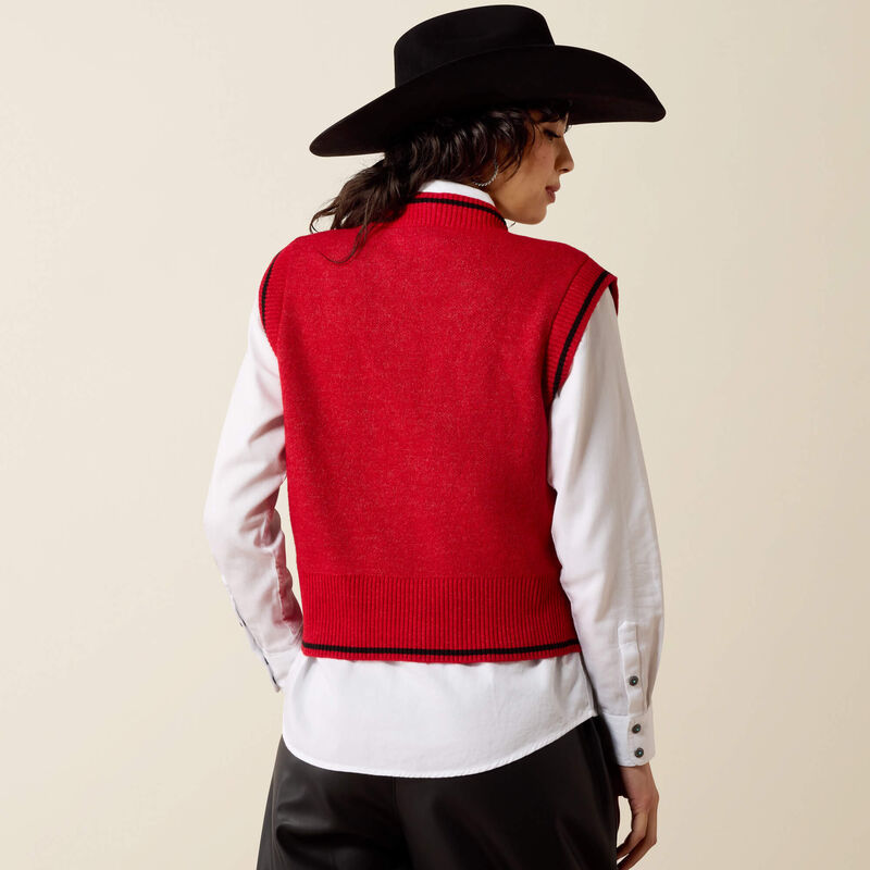 Taylor Sweater Vest Back