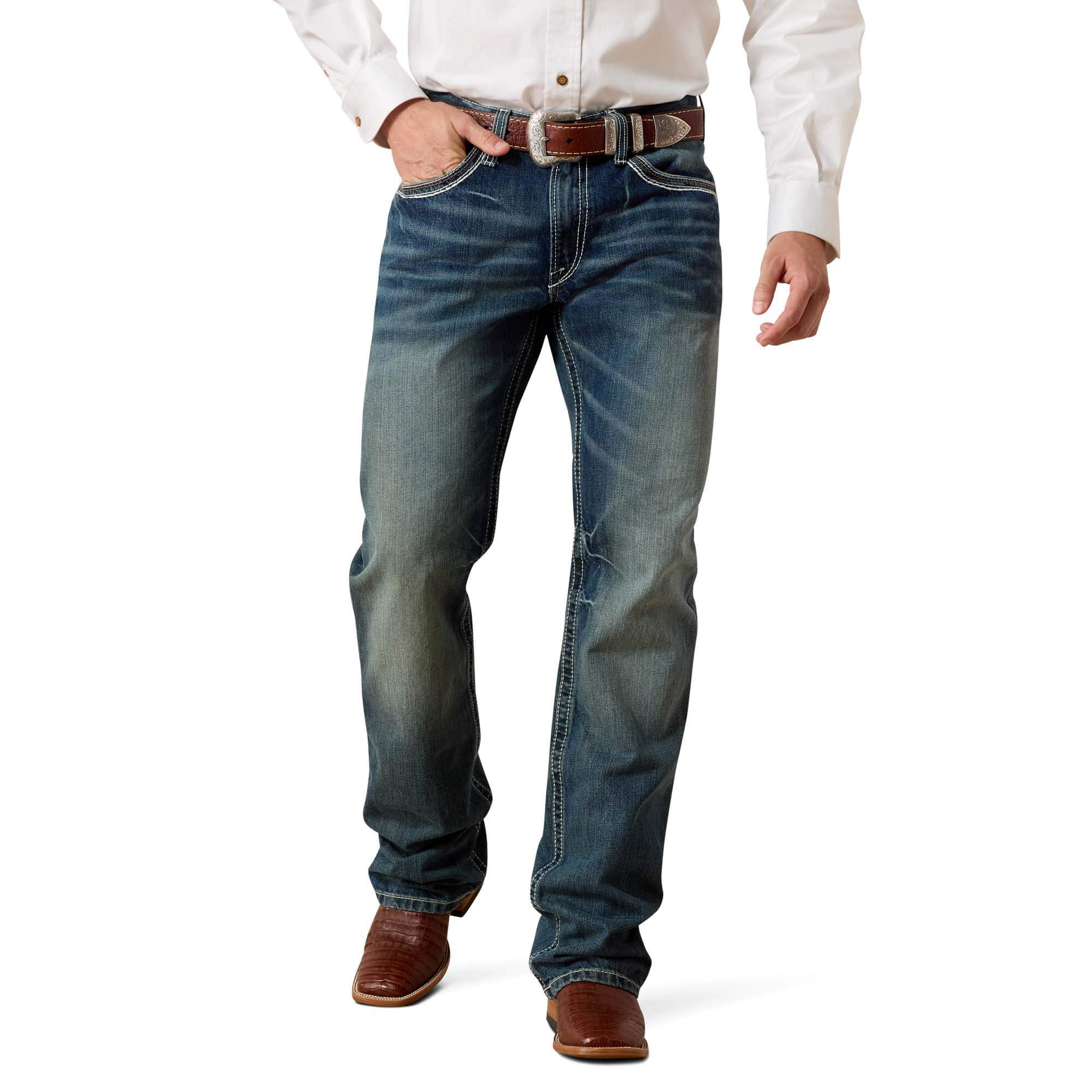 M4 Low Rise Coltrane Boot Cut Jean