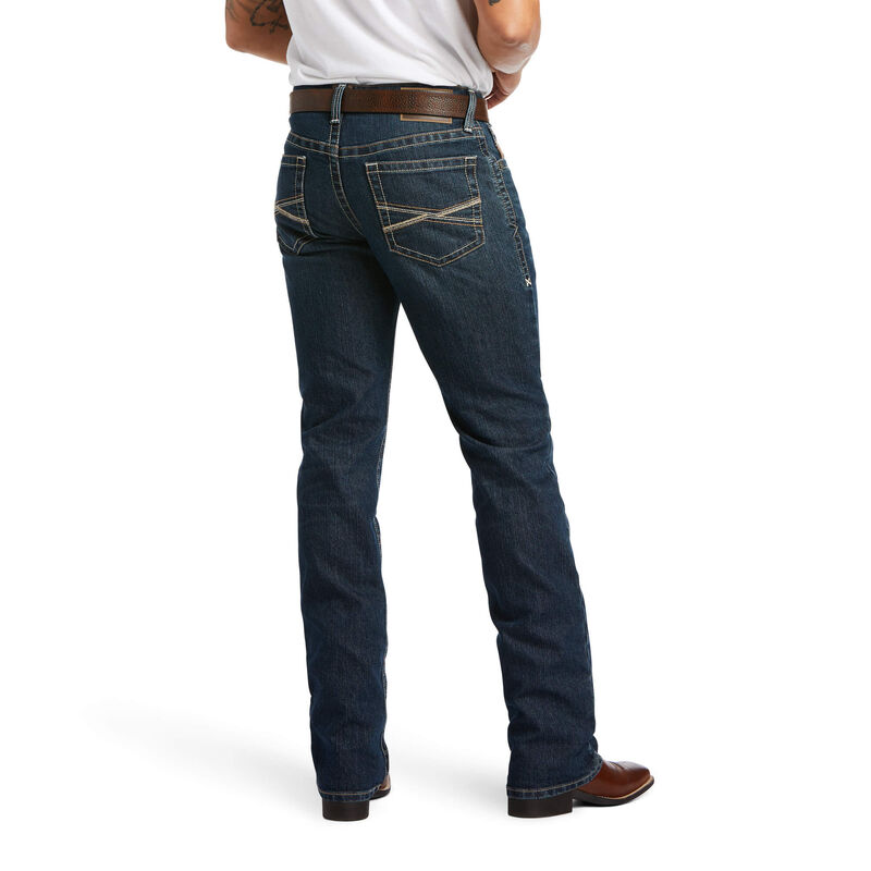M2 Traditional Relaxed Stretch Gage Stackable Boot Cut Jean