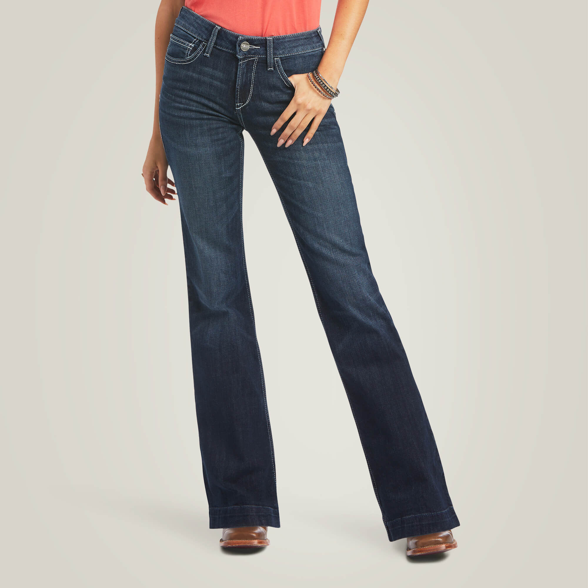 Share 78+ womens western trouser jeans - in.cdgdbentre