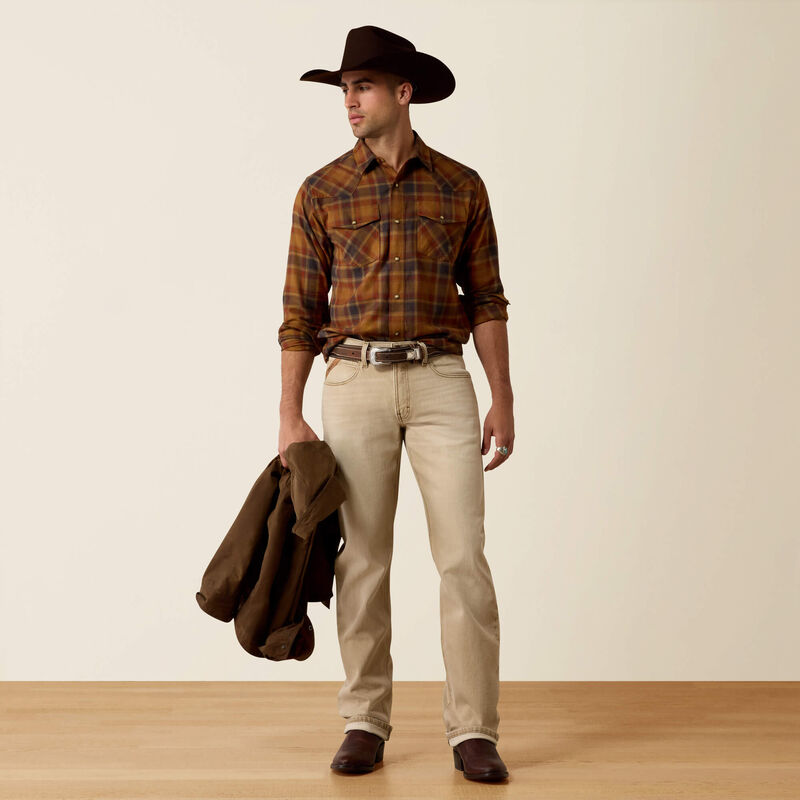 Retro Hynes Fitted Snap Shirt Full