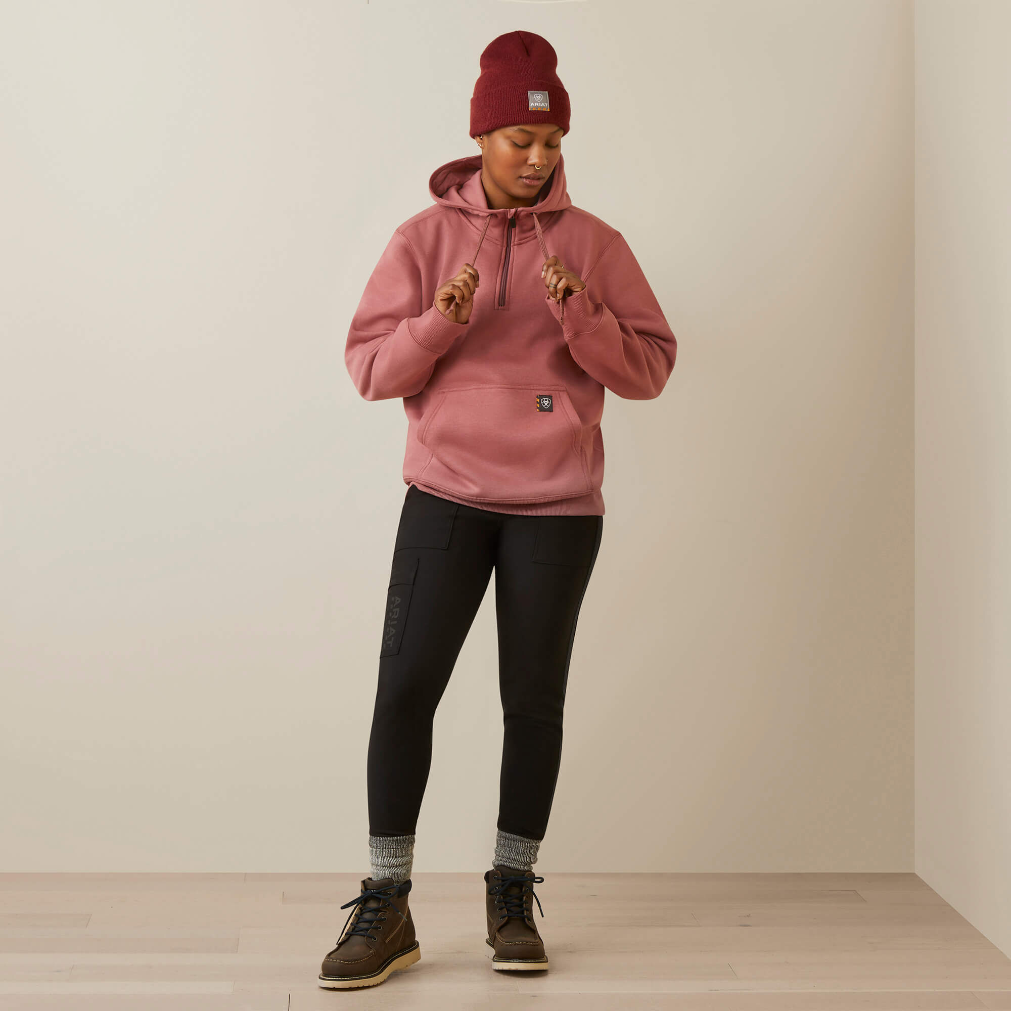 Rebar Skill Set 1/2 Zip Hoodie