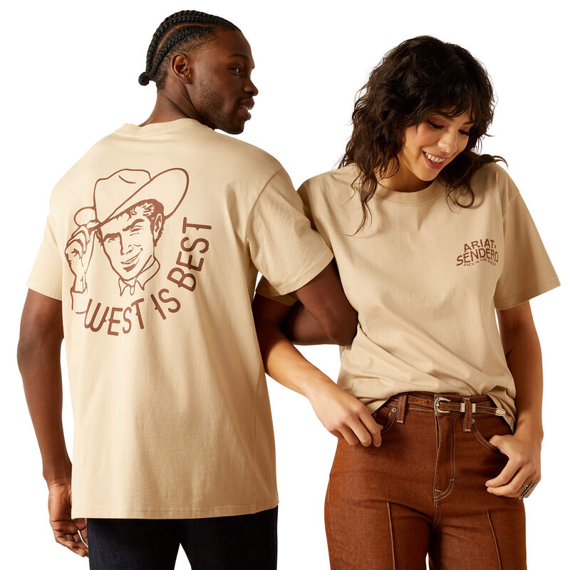 Sendero West Is Best T-Shirt Front