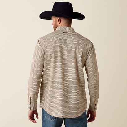Pilar Classic Fit Snap Shirt Back