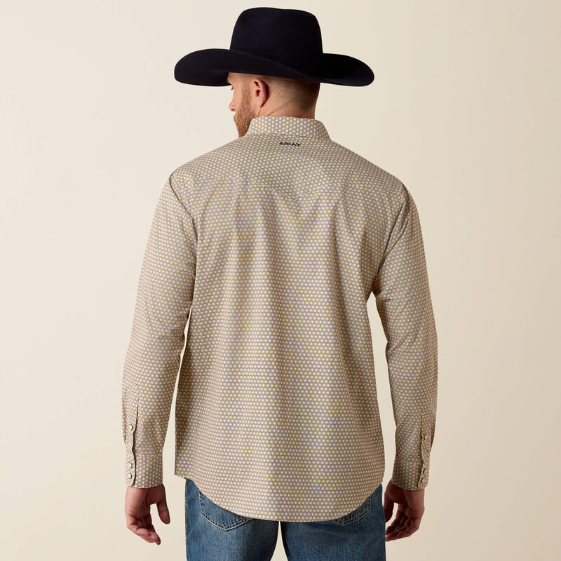 Pilar Classic Fit Snap Shirt Back