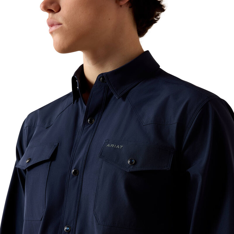 FrontierTough VentTEK Western Fitted Snap Shirt 02