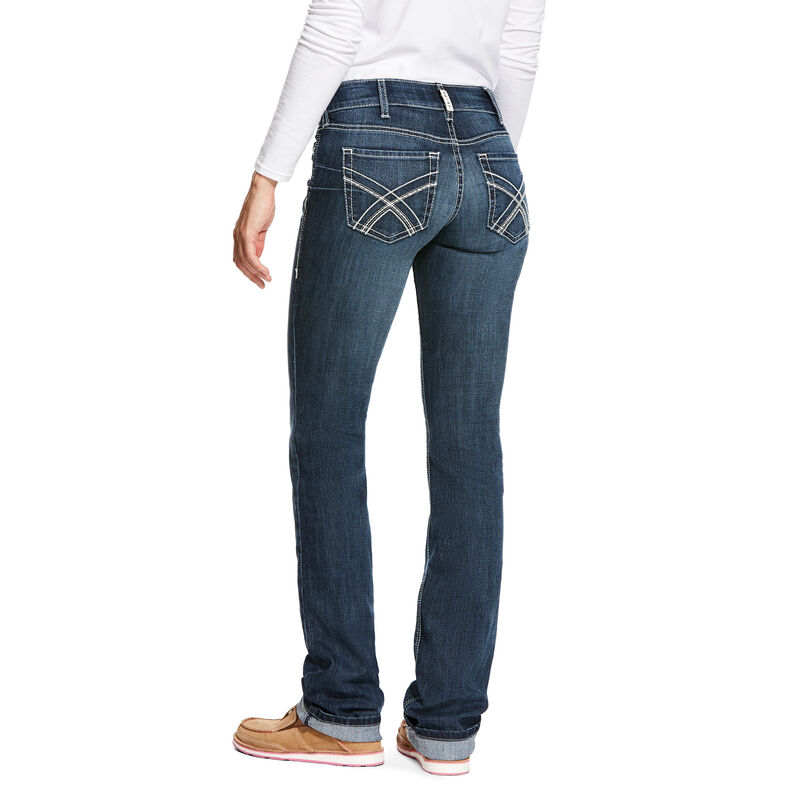 R.E.A.L. Low Rise Stretch Kylie Stackable Straight Leg Jean