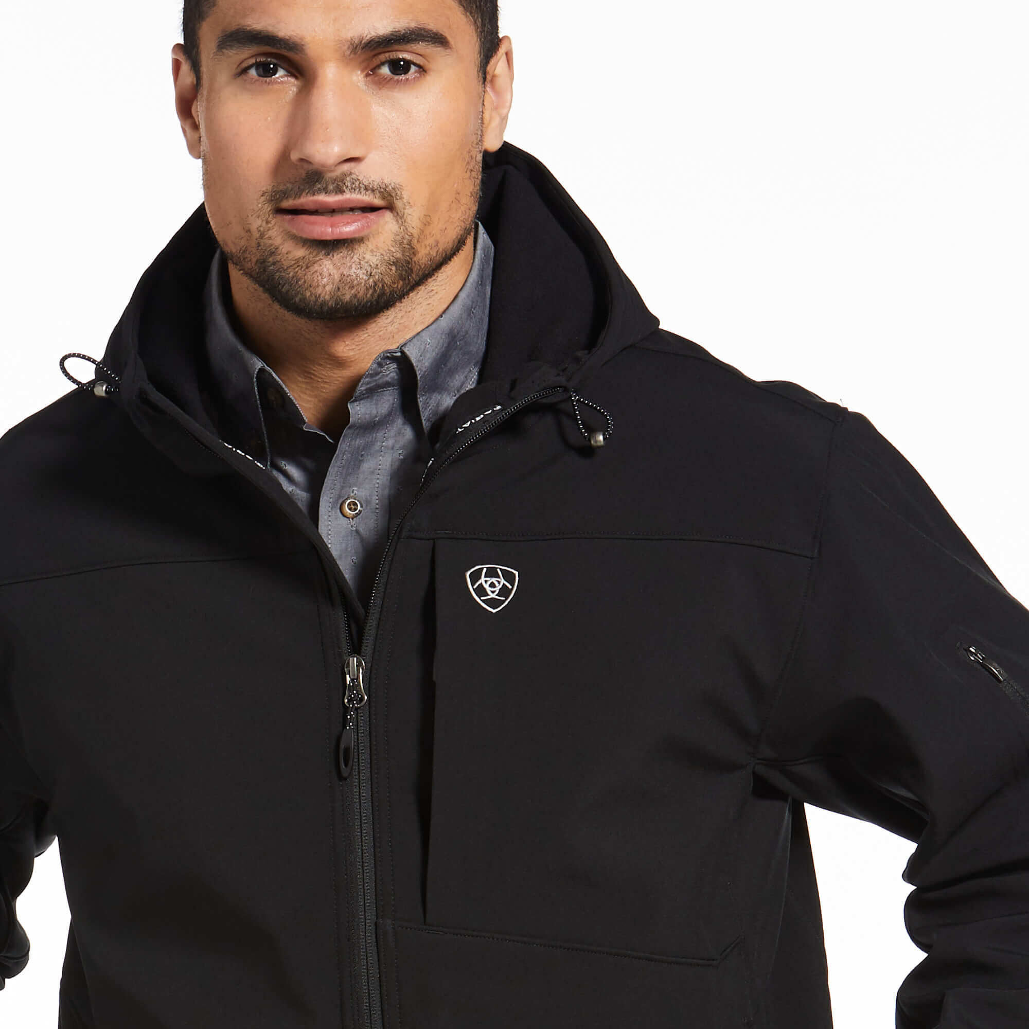 ARIAT Mens Vernon 2.0 Hooded Tactical Jacket 