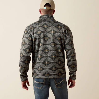 Caldwell Full Zip Sweater Back