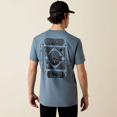 Ariat Rope and Ride T-Shirt Front