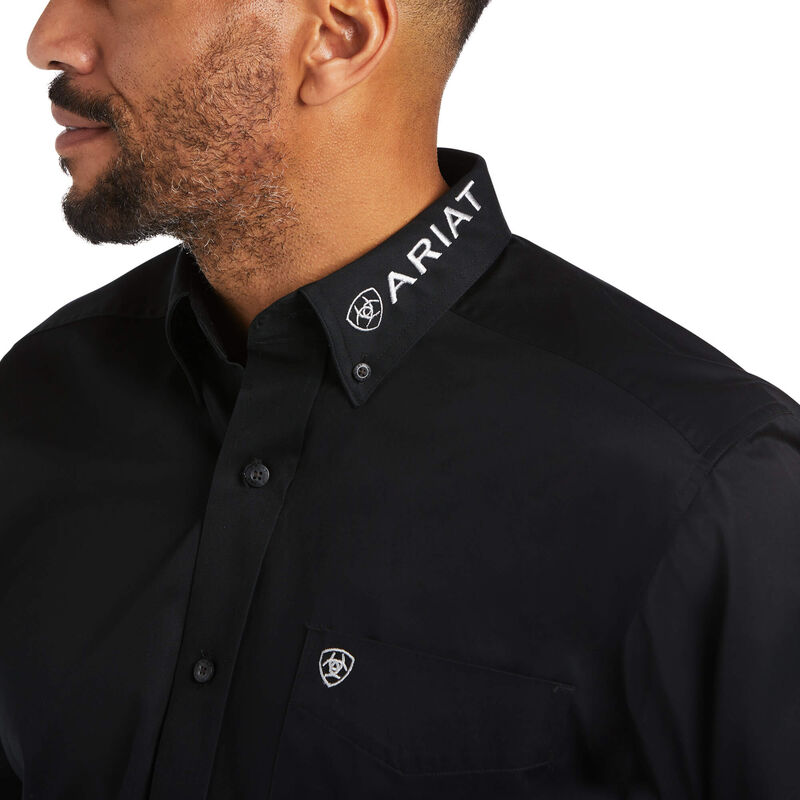 Team Logo Twill Fitted Shirt