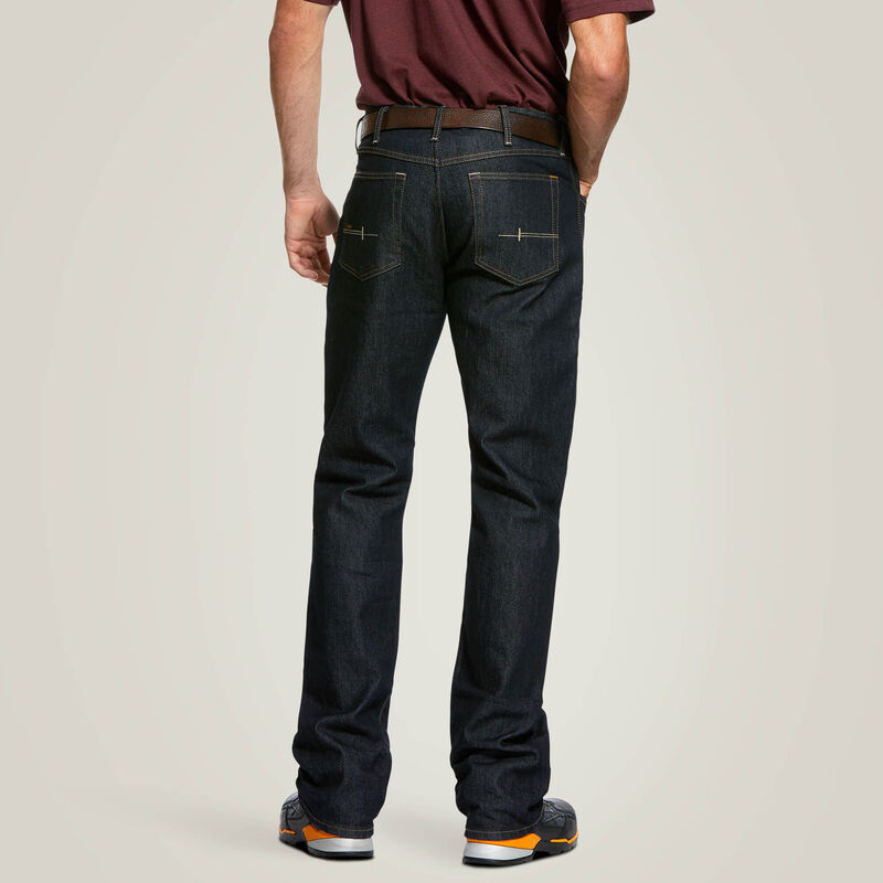 Rebar M4 Relaxed DuraStretch Basic Flannel-Lined Boot Cut Jean