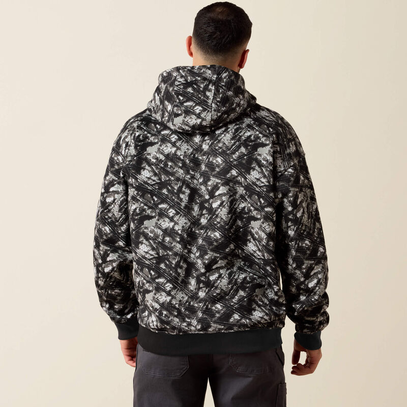 Rebar Workman Graphic Hoodie Back