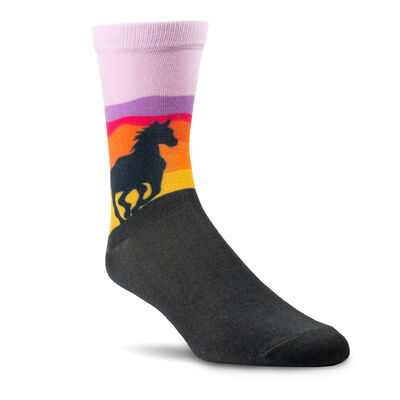 Into the Sunset Crew Sock