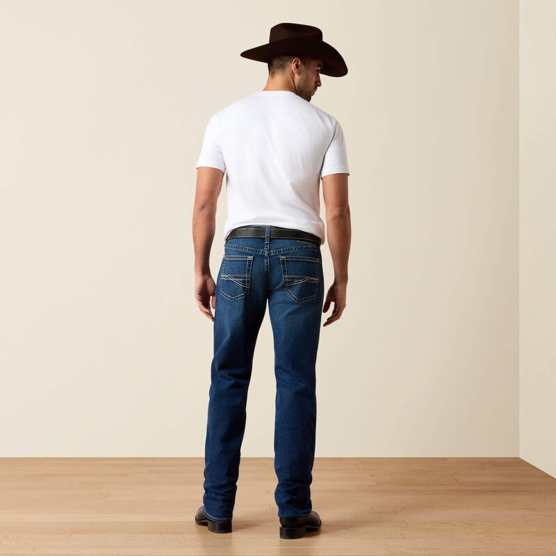 M2 Traditional Relaxed Ryler Boot Cut Jeans 02