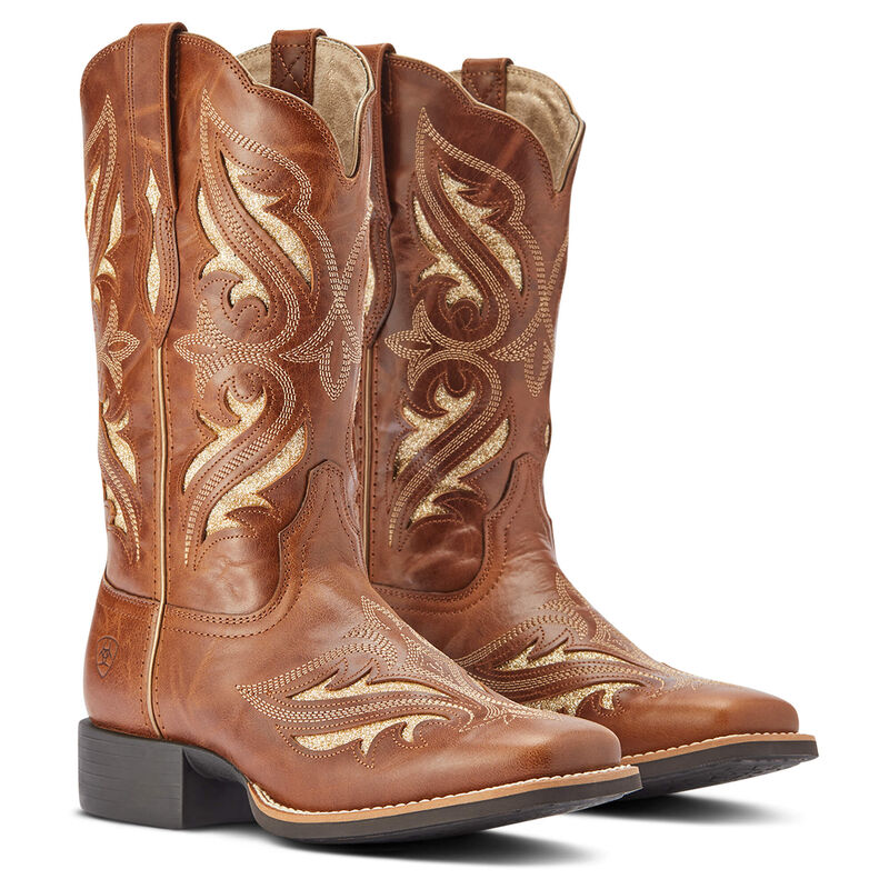 Ariat Women's Round Up Bliss Western Boots in Midday Tan