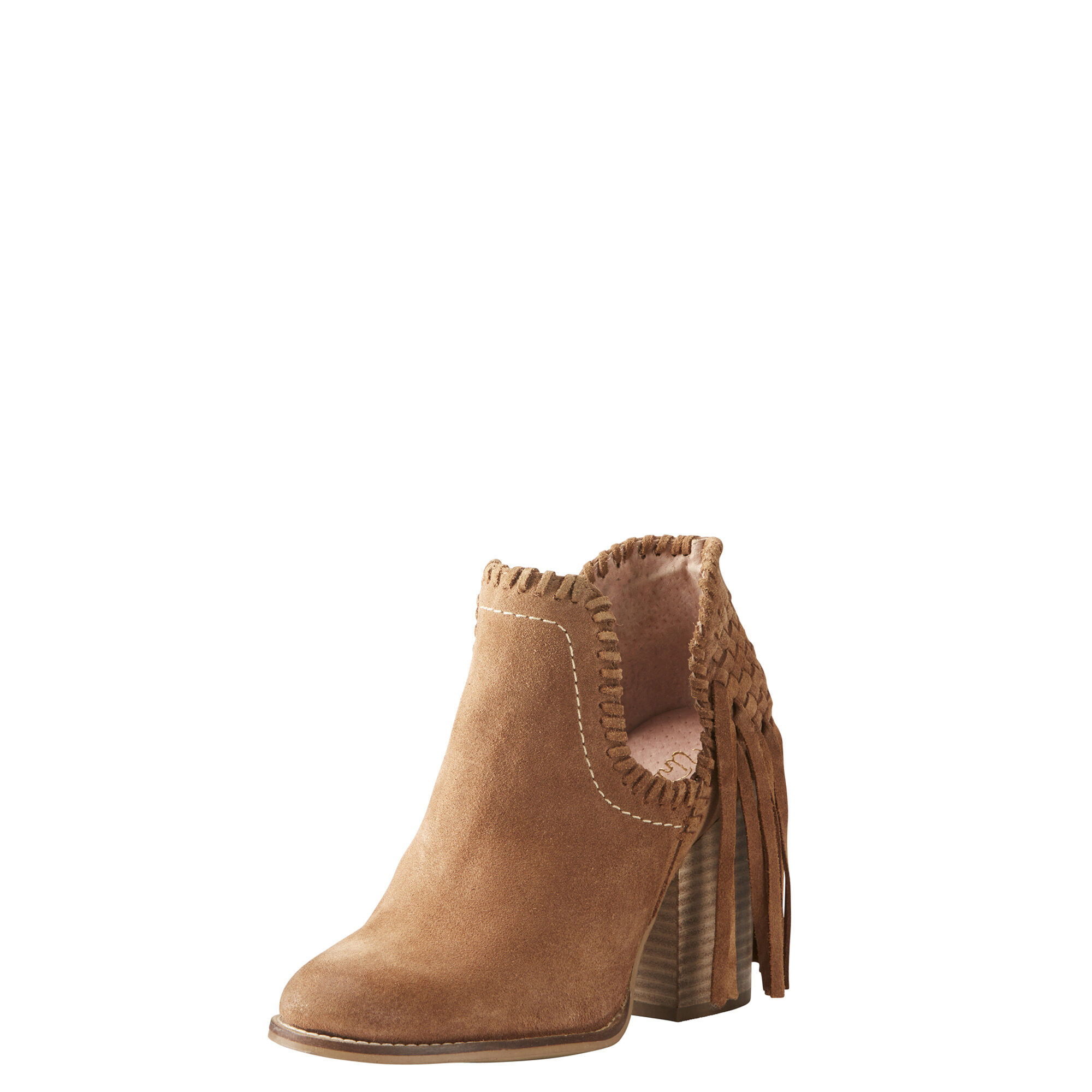 Ariat fringe clearance booties