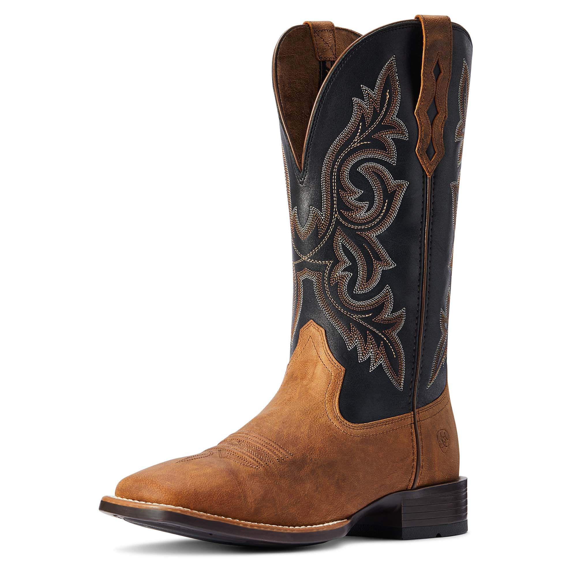 Silver Tone    Western set B 1.5 “ Engraved Square Toe Boots 