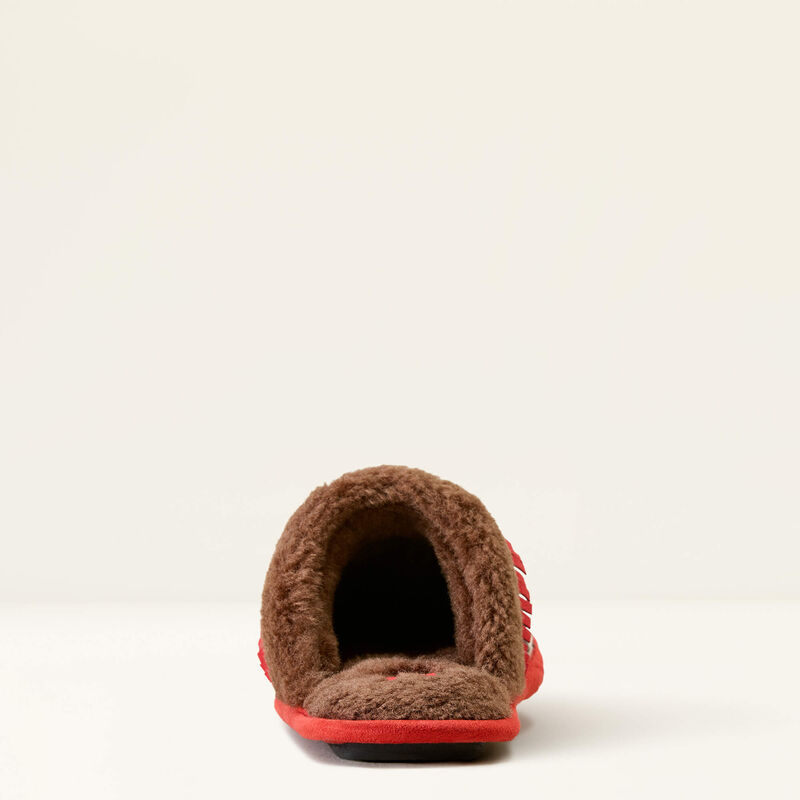 Rosie Scuff Pony Slipper Heel
