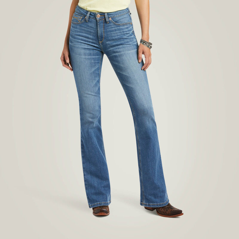Women's R.E.A.L. High Rise Daniela Boot Cut Pants in Tennessee, Size: 25  Regular by Ariat