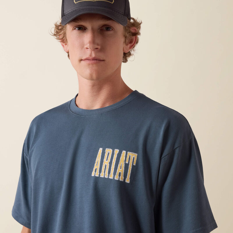 Ariat Apex Freedom Eagle ToughStock Boxy T-Shirt 01