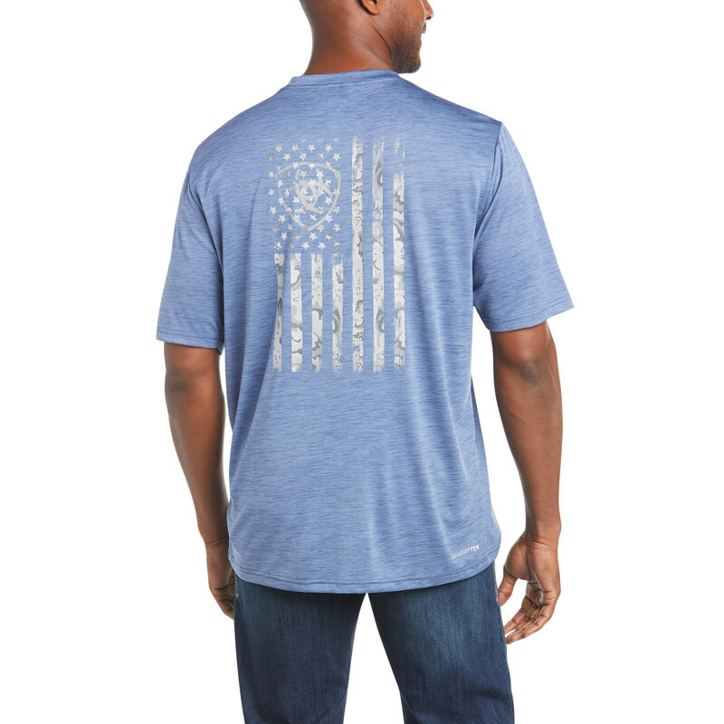 Charger Graphic Flag T-Shirt