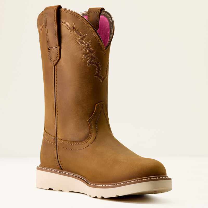 Southlite Waterproof Round Toe Western Boot Medial