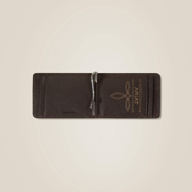 Ostrich Clip Wallet