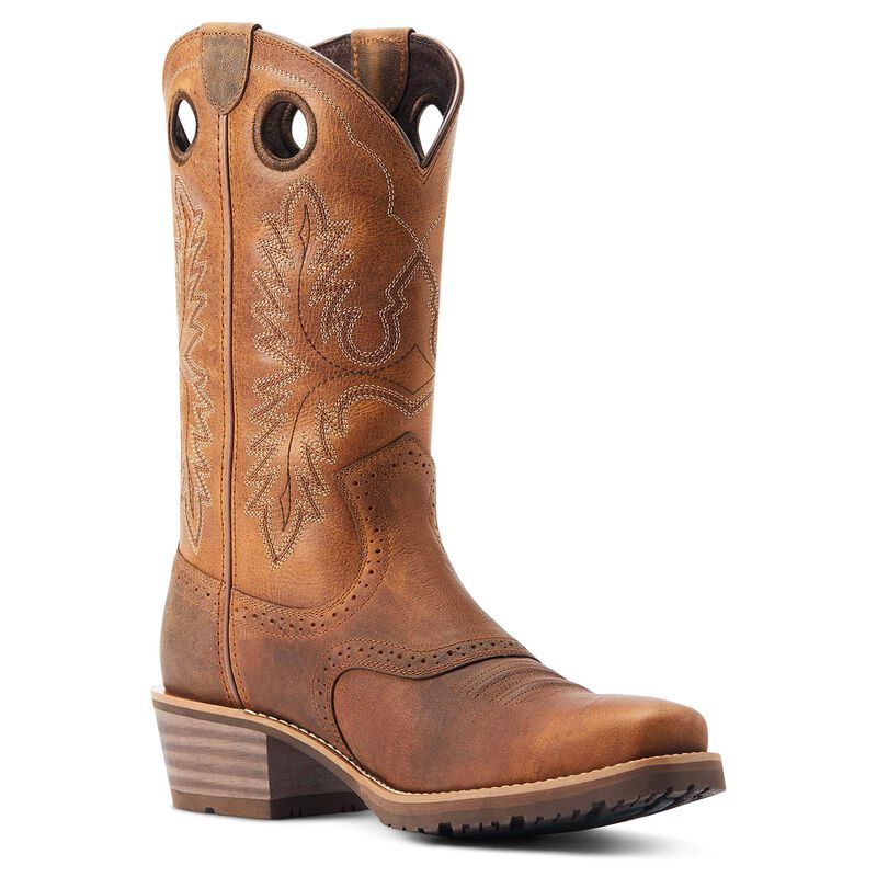Hybrid Roughstock Square Toe Cowboy Boot