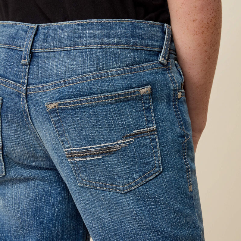 B4 Relaxed Huck Boot Cut Jeans 01