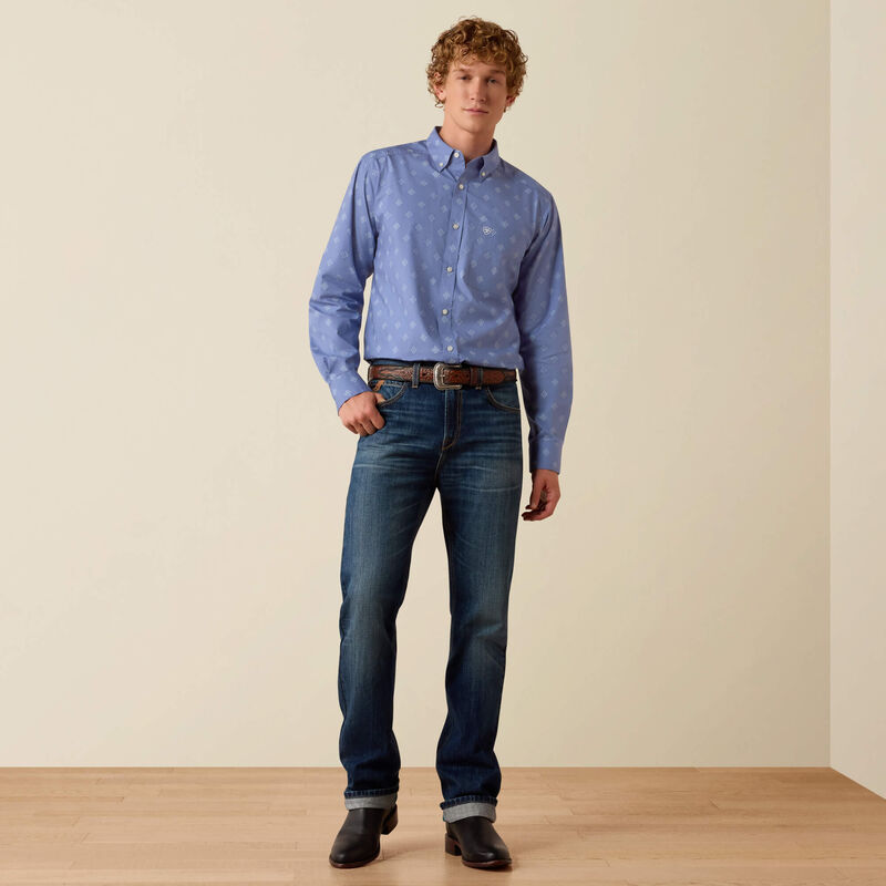 M7 Slim Adam Classic Rise Straight Leg Jeans Full