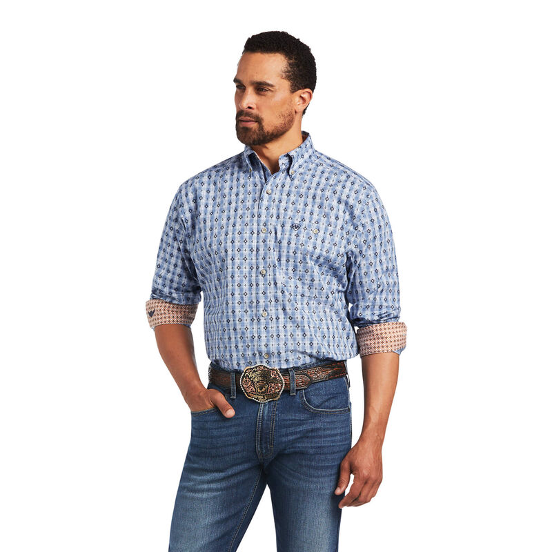 Relentless Concrete Stretch Classic Fit Shirt | Ariat