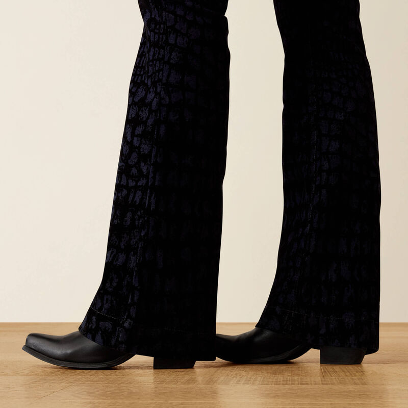 High Rise Midnight Luxe Slim Trouser Jeans 03