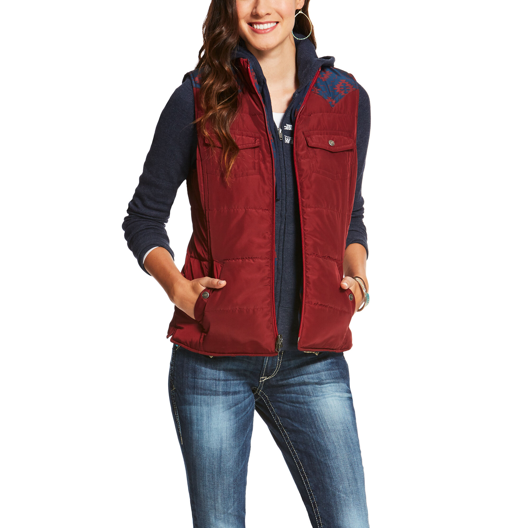 County Reversible Vest | Ariat