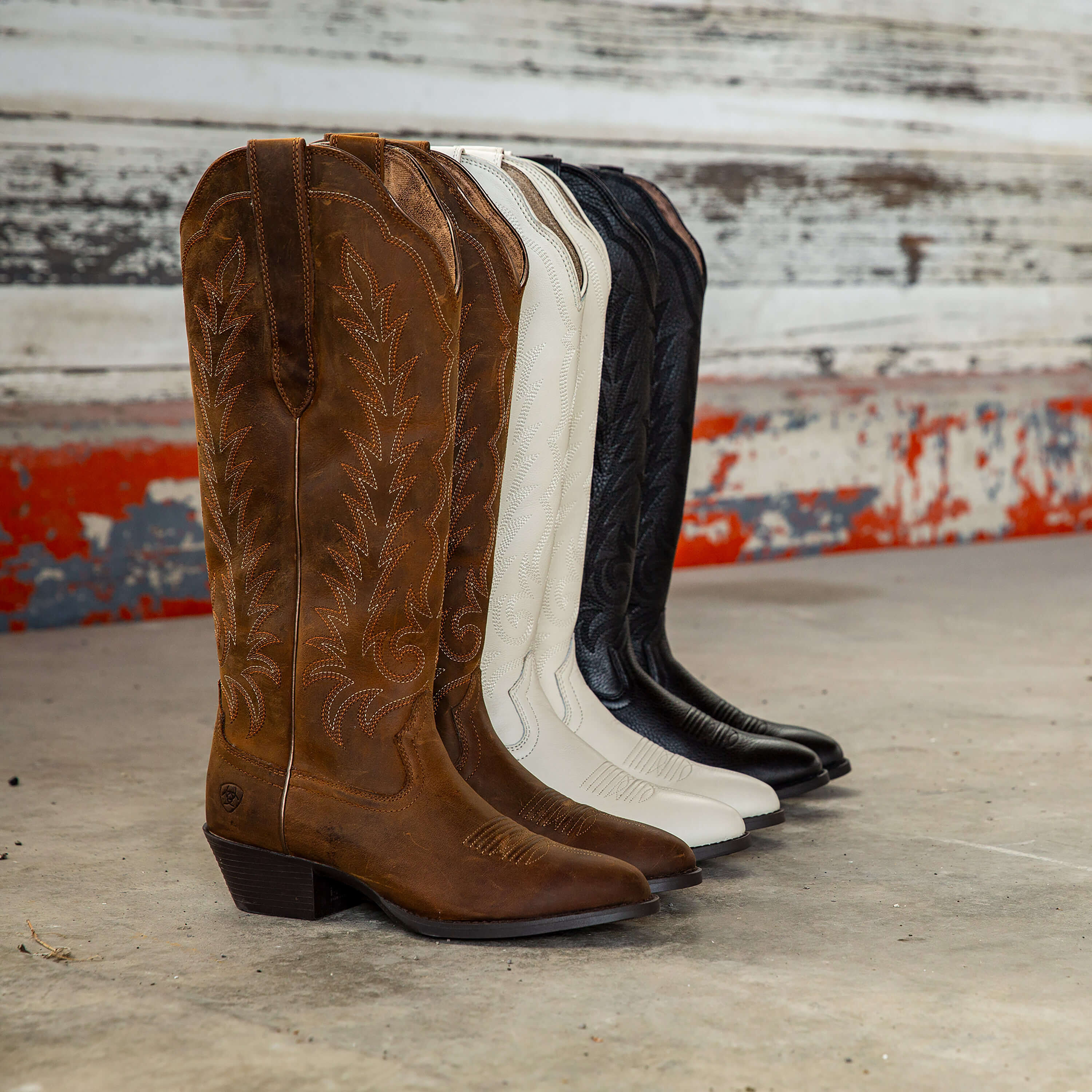 Shop tall roper boots Best Sale Honcho Solano Buckaroo Full Grain Leather  Tall Top Cowboy Boots Bon Solano s Boot Western Wear