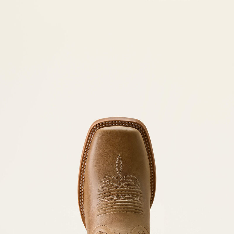 Frontier Drift Wide Square Toe Western Boot Toe