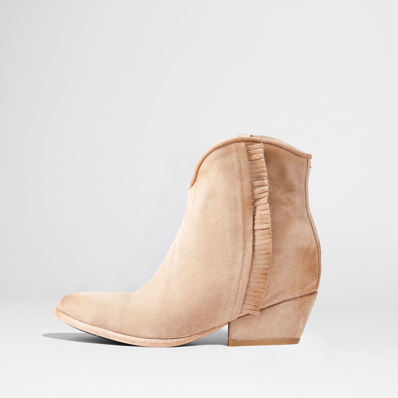 Fender : Women's Suede Leather Ankle Boots