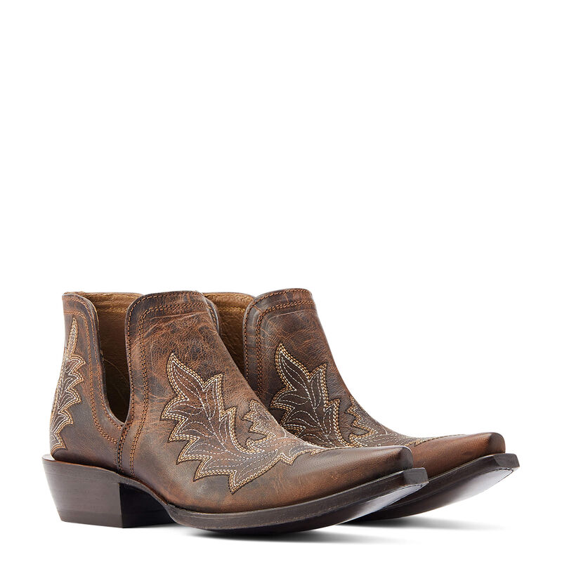 Dixon Low Heel Western Boot
