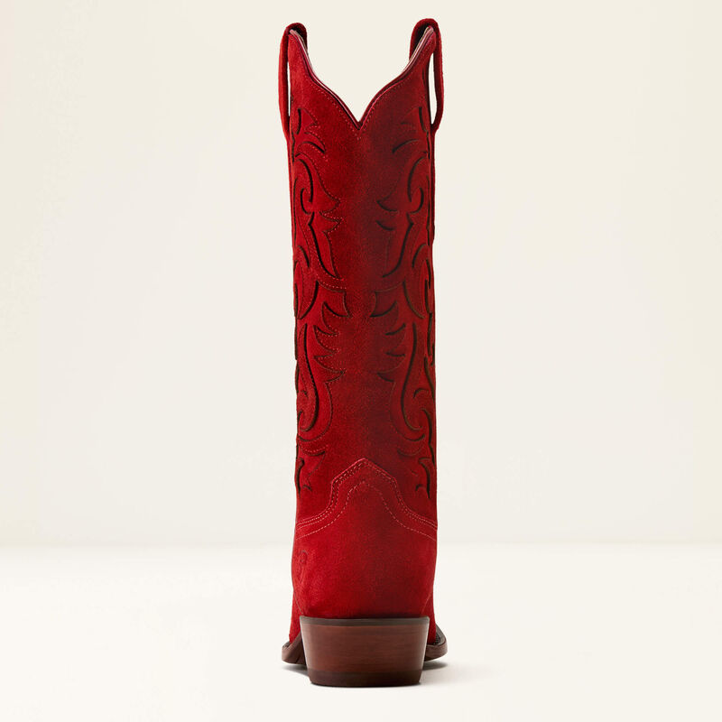 Vallie X Toe Western Boot Heel