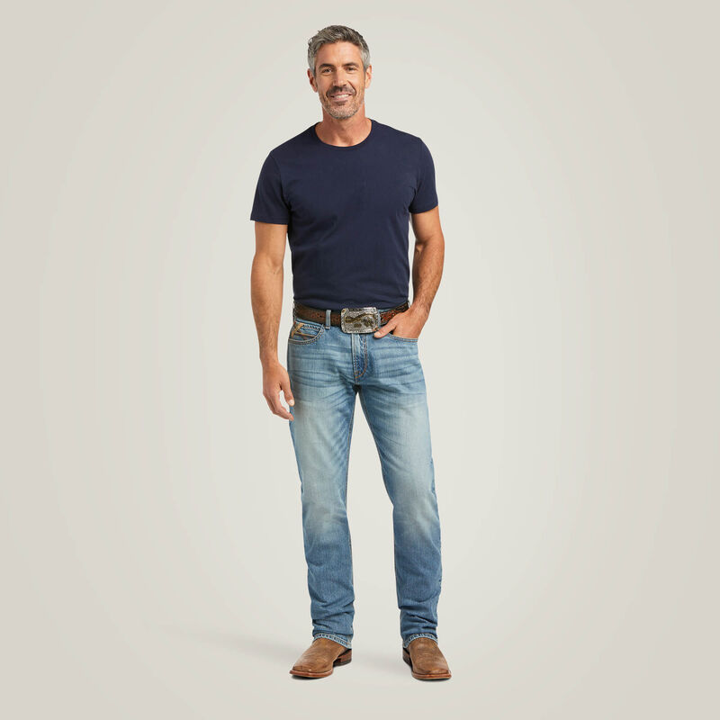 M4 Relaxed Stretch Abel Stackable Straight Leg Jean