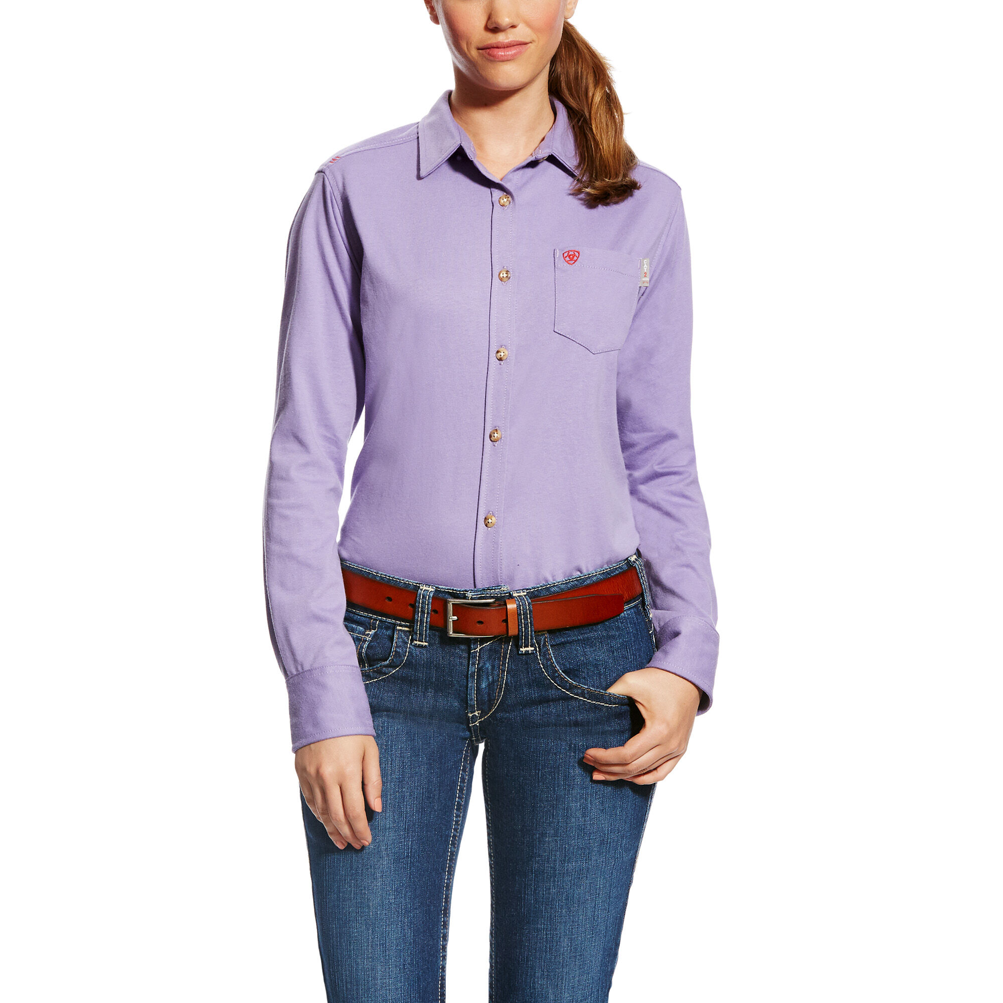 FR Taylor Knit Work Shirt | Ariat