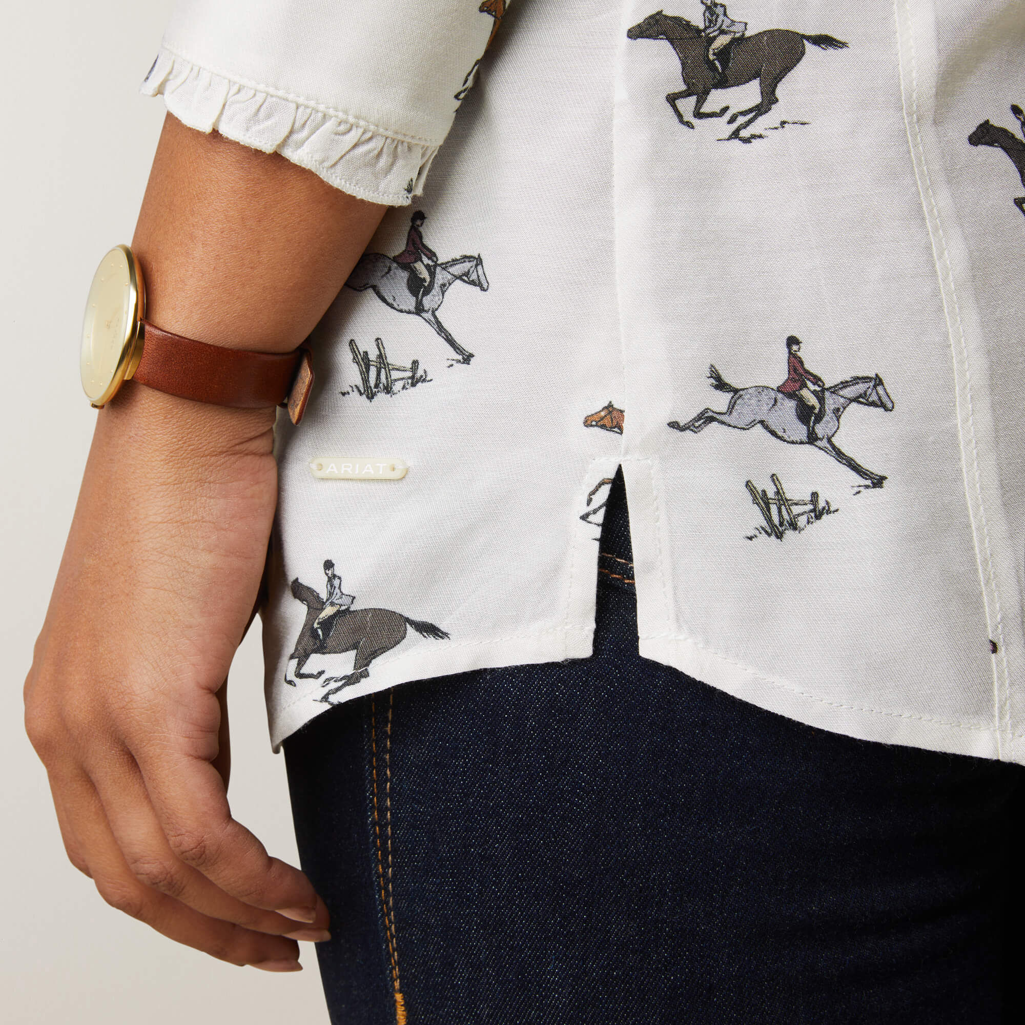 forever 21 horse blouse