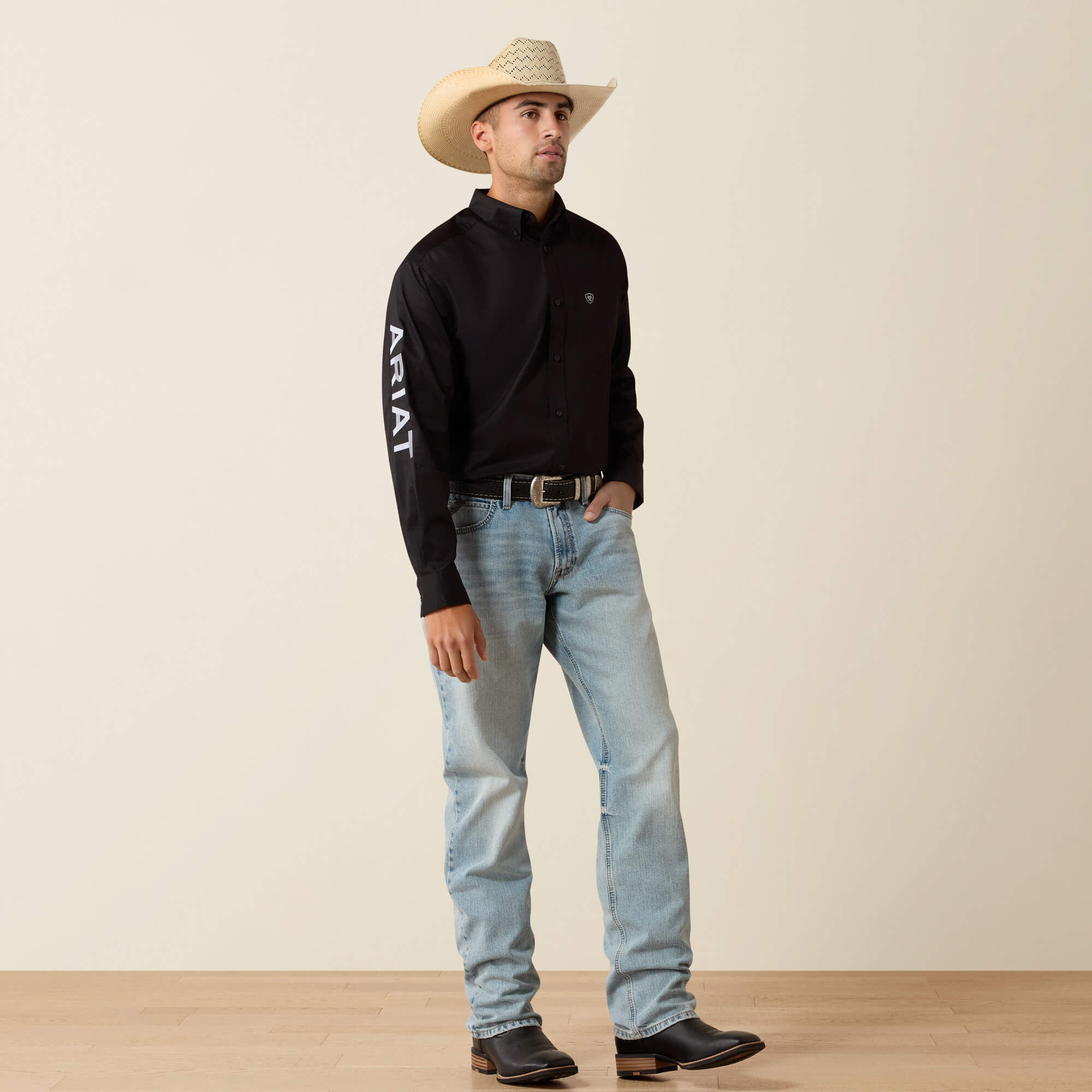 Team Logo Lightweight Twill Classic Fit Shirt - thumbnail 8