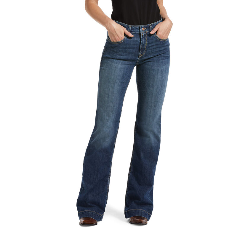 Ariat Women's Slim Trouser Julia Wide Leg Jeans