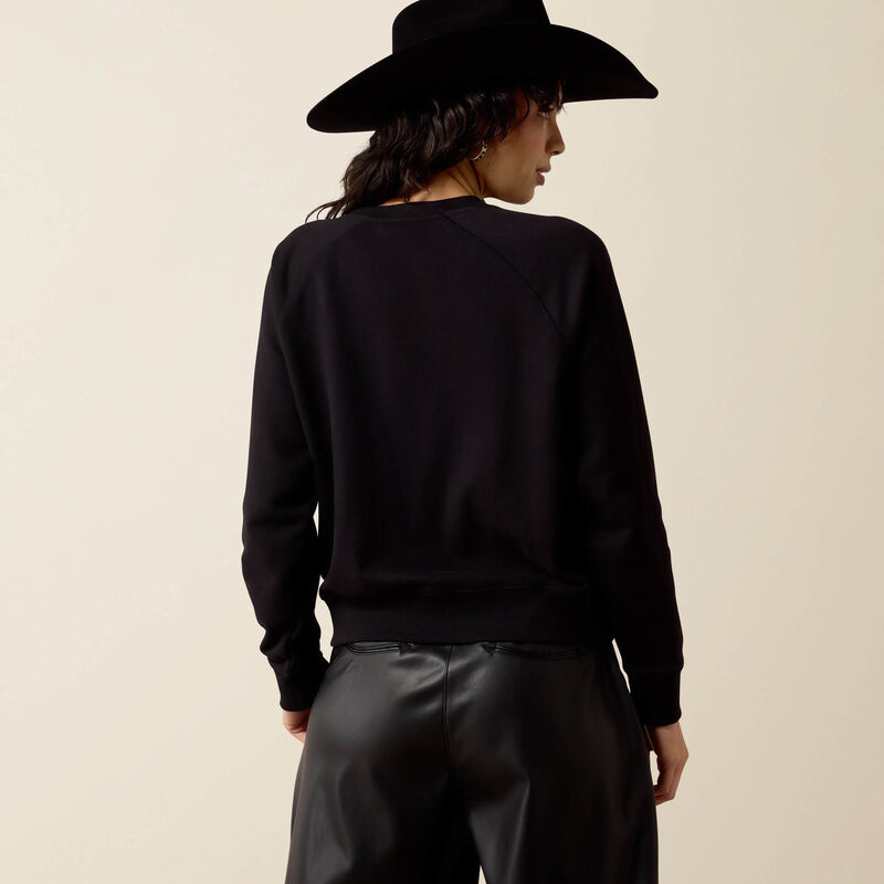 Essential Crew Sweatshirt Back